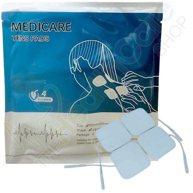 Medicare Square TENS Pads 50mm x 50mm (3 Pack) – Effective Pain Relief