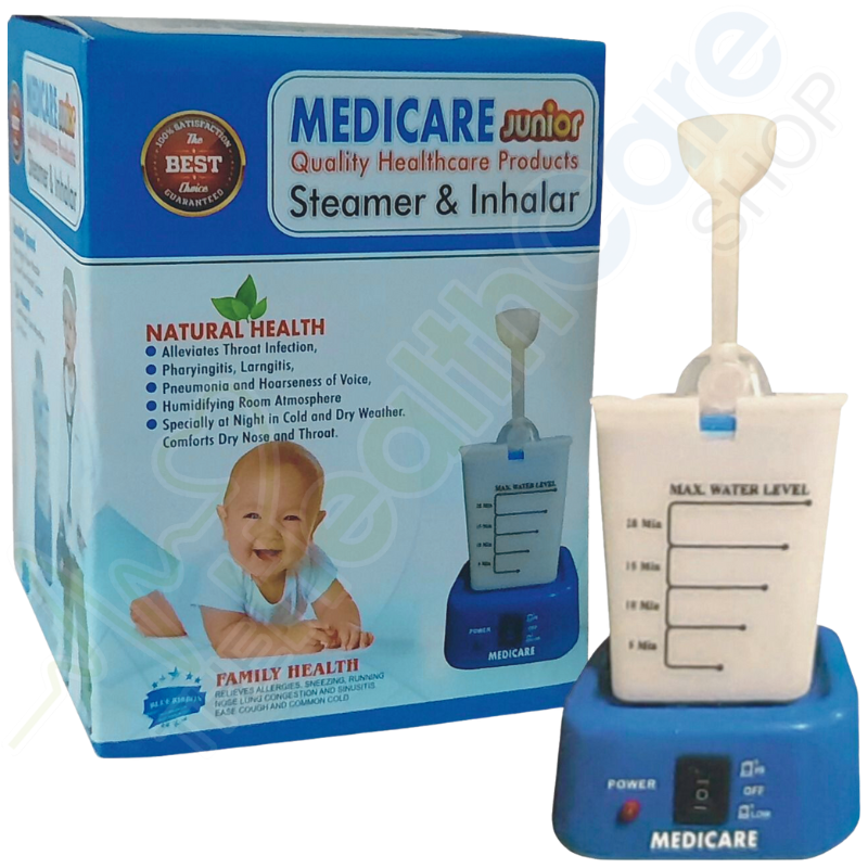 Medicare Steamer and Inhaler 2-in-1 – Versatile Respiratory Relief