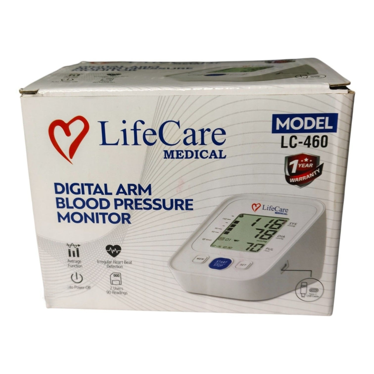 Life Care Blood Pressure Monitor LC-460
