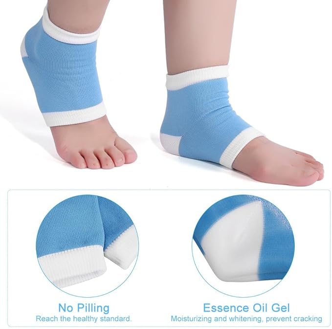 Gel Heel Socks (OM9-014)