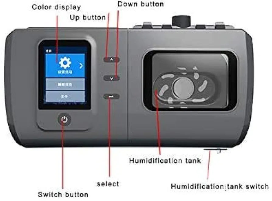 Bipap machine ventmed ds8 (auto)