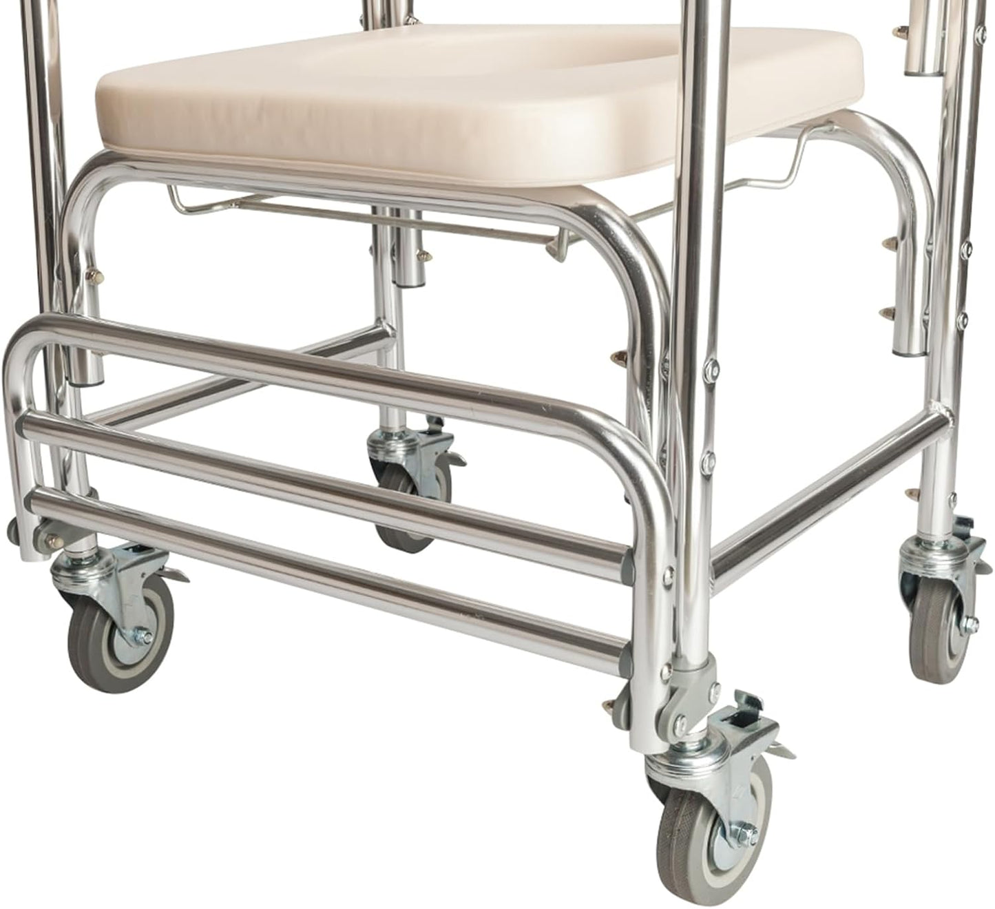 ComfortCare 614 Commode Chair – Sturdy, Comfortable & Portable Toilet Solution