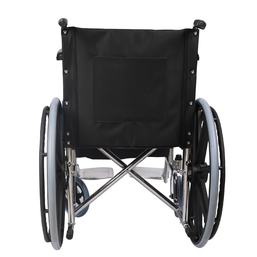 Wheelchair 809B-46 High Quality Foldable Frame with Fibre Rim