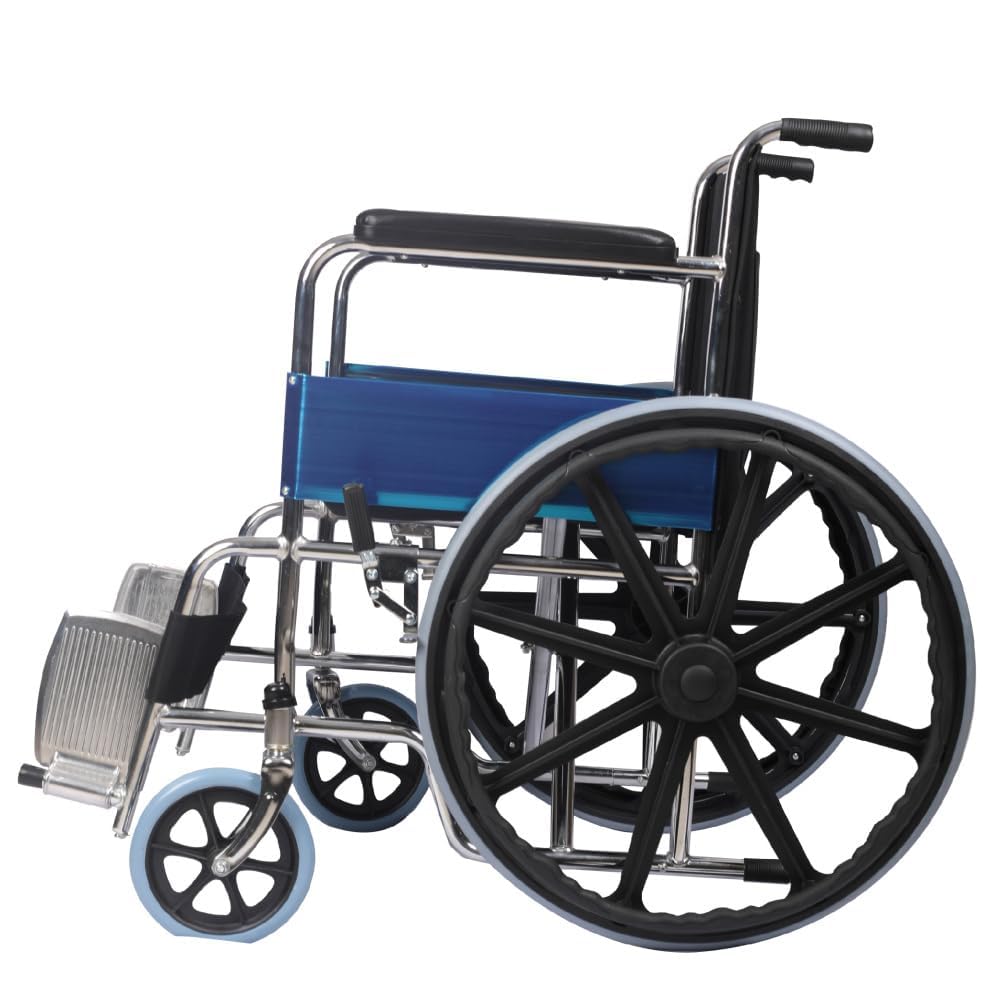 Wheelchair 809B-46 High Quality Foldable Frame with Fibre Rim