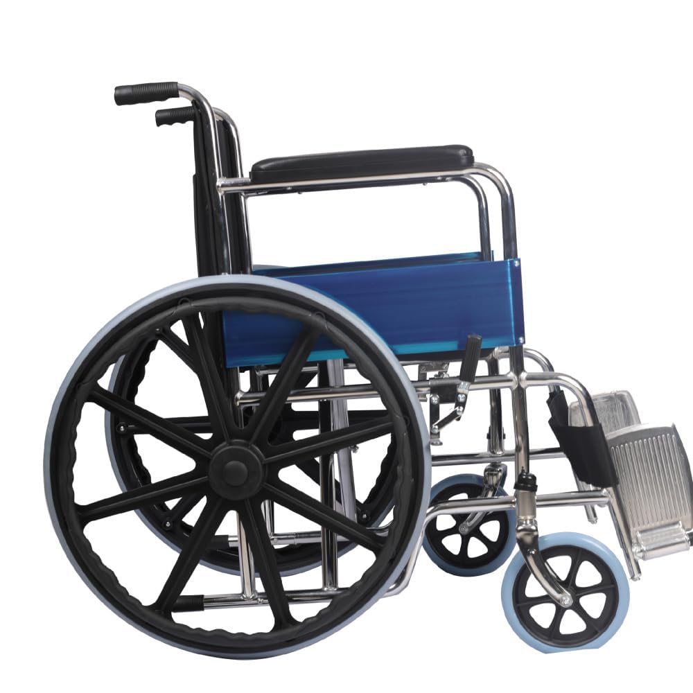Wheelchair 809B-46 High Quality Foldable Frame with Fibre Rim