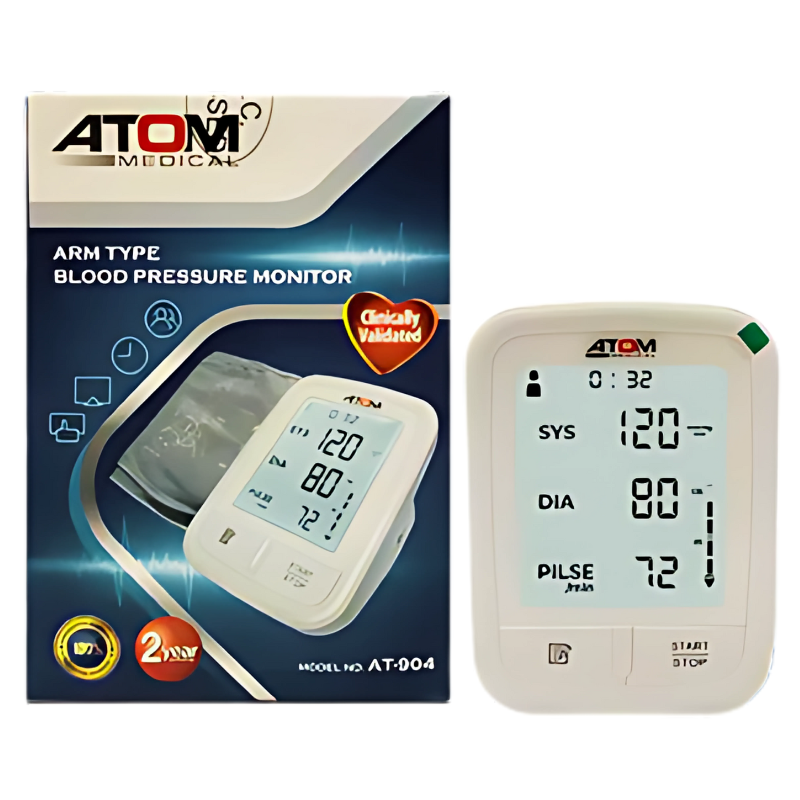 Atom Arm Blood Pressure Monitor, AT-904 Atom Blood Pressure Monitor