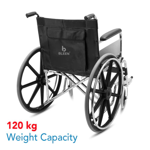 Wheelchair 809B-46 High Quality Foldable Frame with Fibre Rim