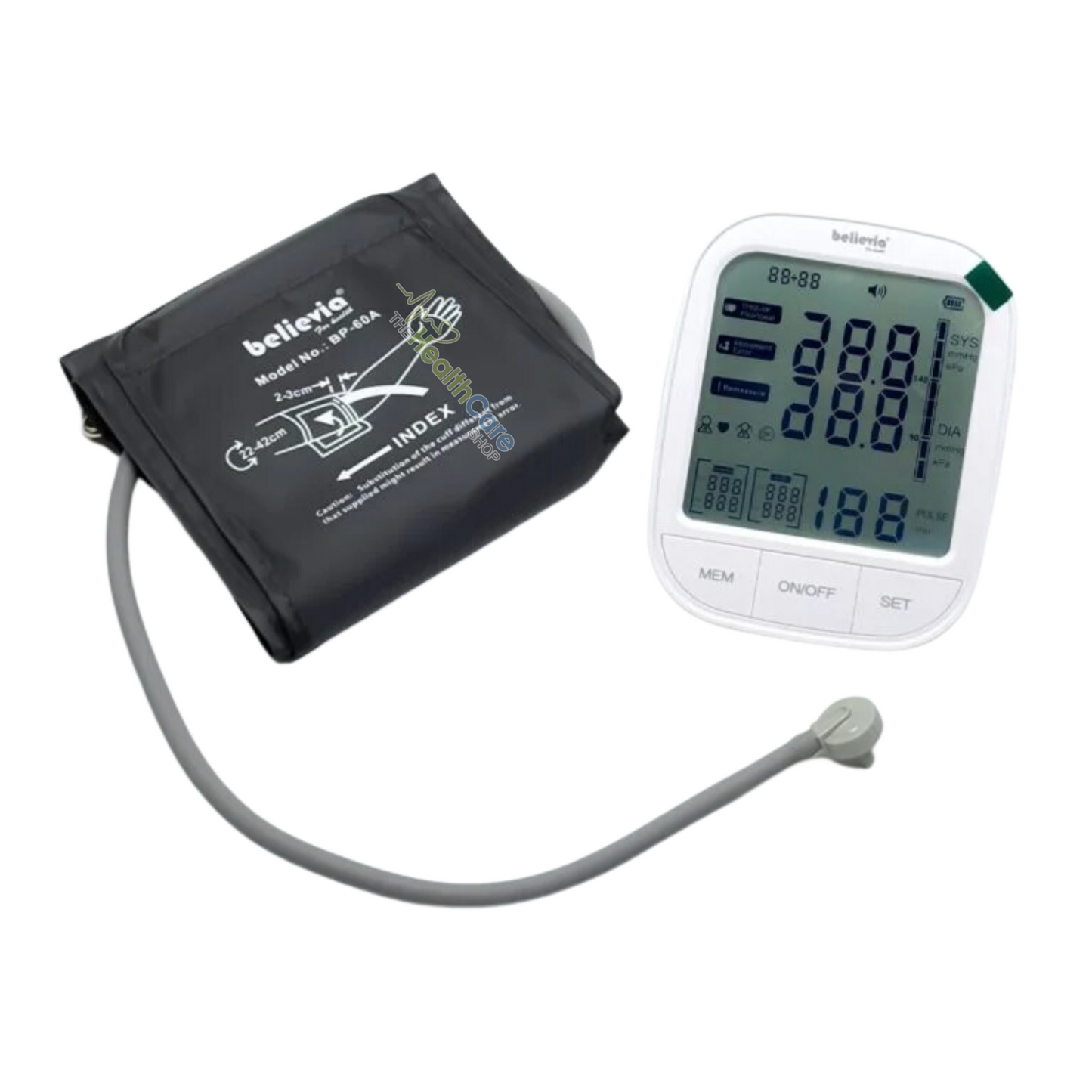 Believia BP-60A Rechargeable Arm-Type Blood Pressure Monitor