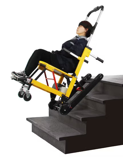 Electric Stair Climbing Chair up Down Stairs - Stair-Climbing All Terrain Foldable Wheelchair