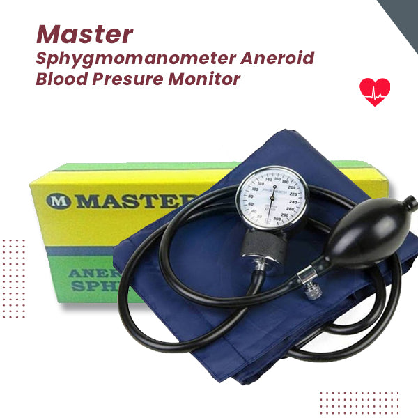 Master BP Dial Aneroid Blood Pressure Meter – Accurate & Reliable BP Monitoring