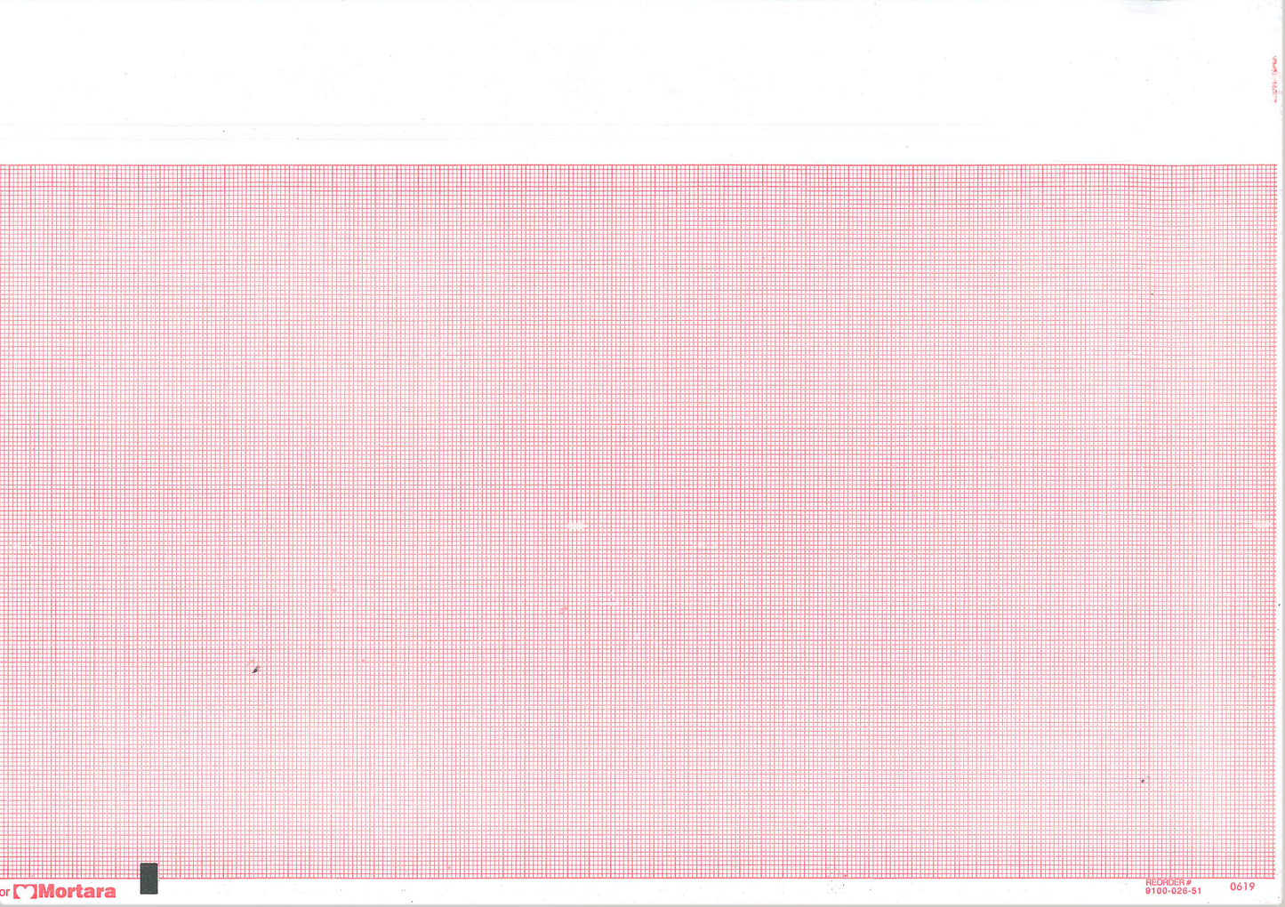 Mortara ECG - Record Paper