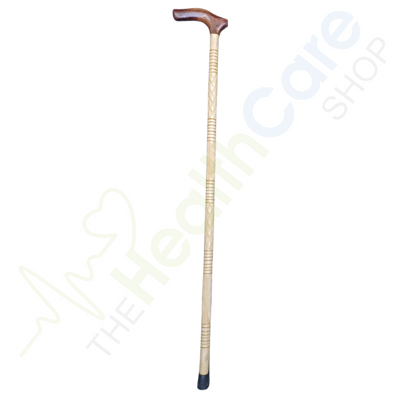 Premium Wooden Walking Stick – Elegant & Durable