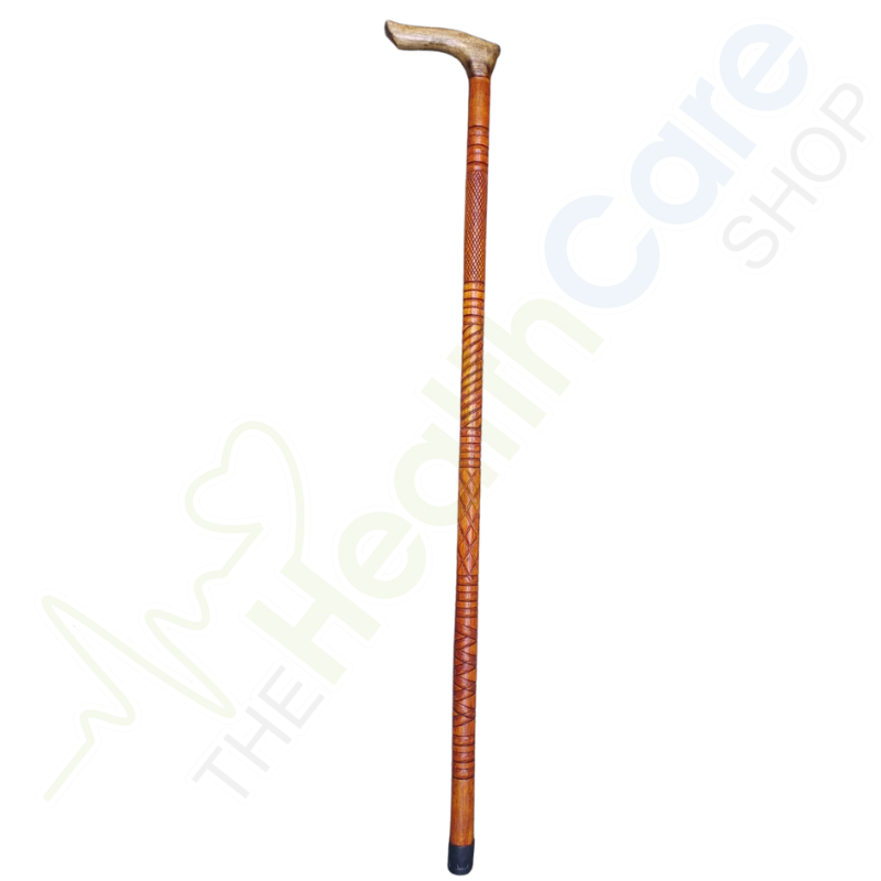 Premium Wooden Walking Stick – Elegant & Durable