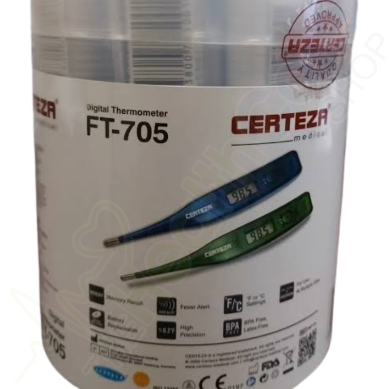 Certeza Digital Thermometer FT-705 – Fast & Accurate Temperature Measurement