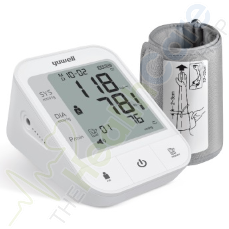 Yuwell YE670CR Rechargeable Blood Pressure Monitor with Voice Function