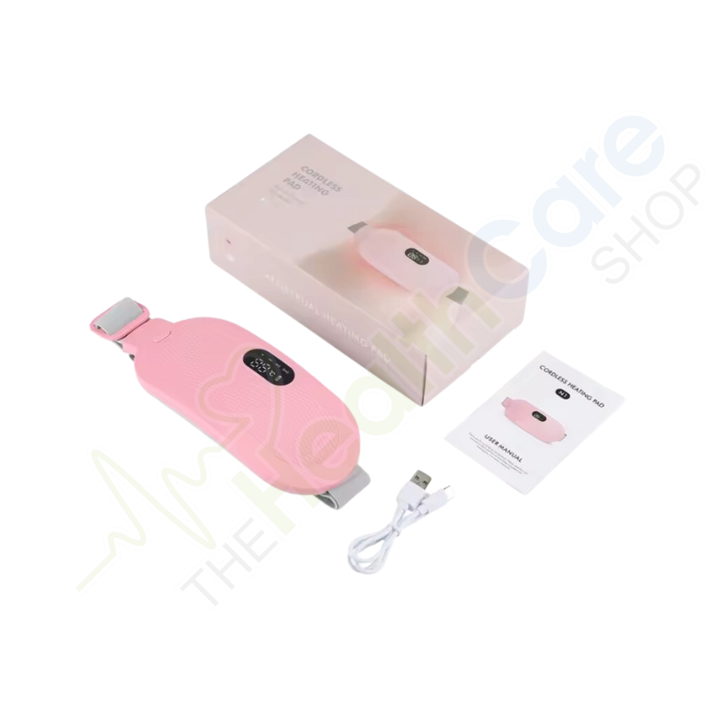 Electric Heating Pad Women Vibrator for Period Pain Relief