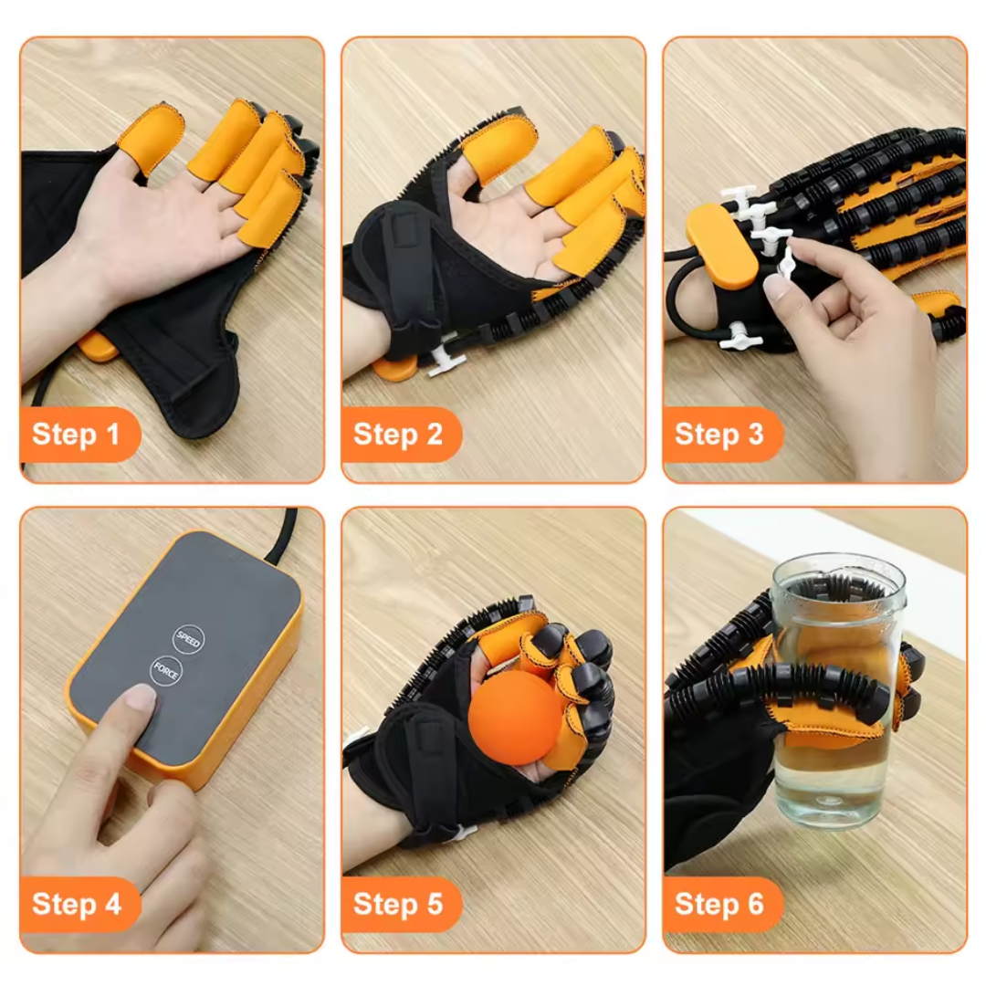 Hand Rehabilitation Robot – Finger Strengthener & Stroke Recovery Trainer