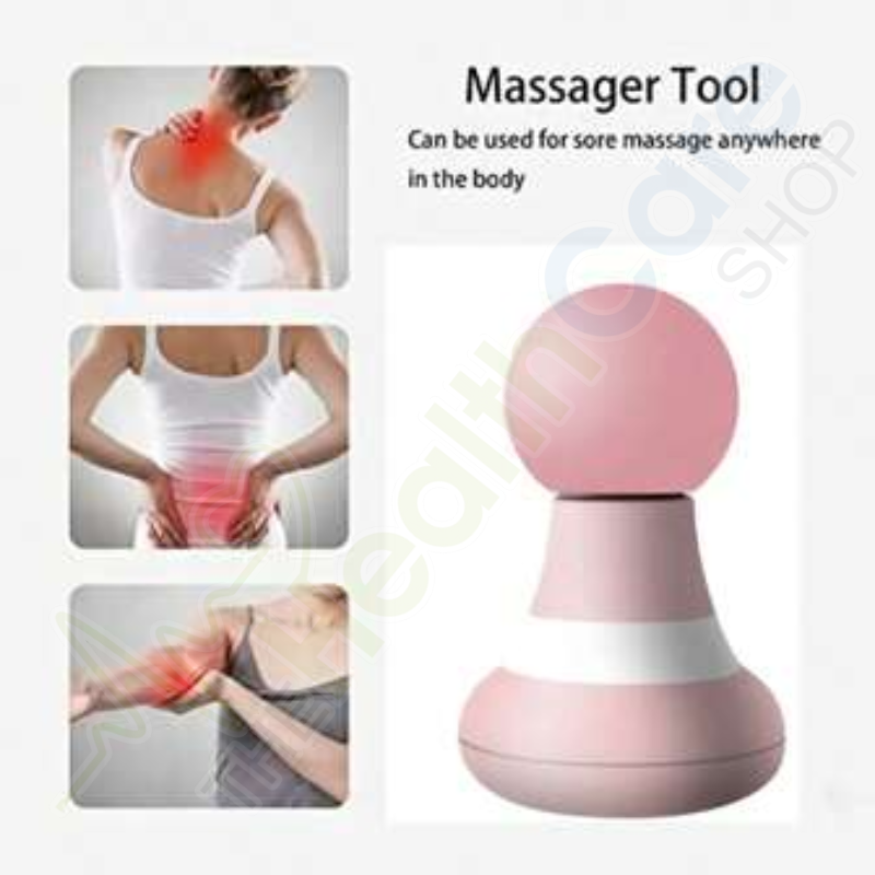 Electric Mini Handheld Massage Gun – 6-Speed Vibration for Fitness & Pain Relief