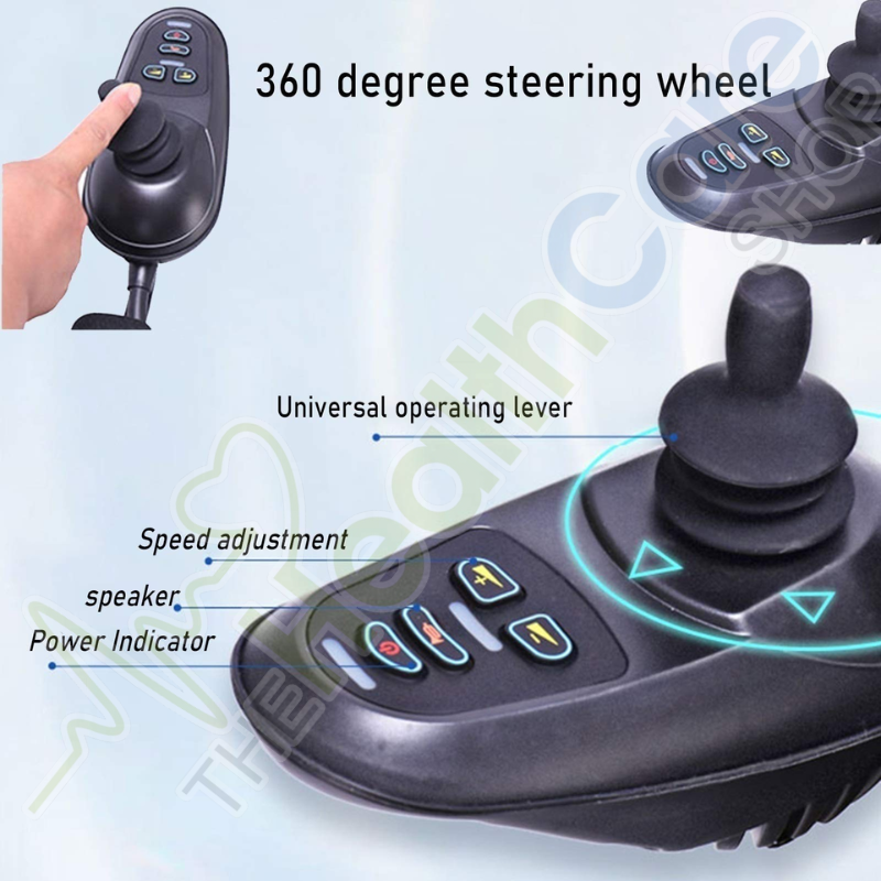 LC 2000 Electric Wheelchair – LC-2000 Reclining & Electric Footrest Wheelchair