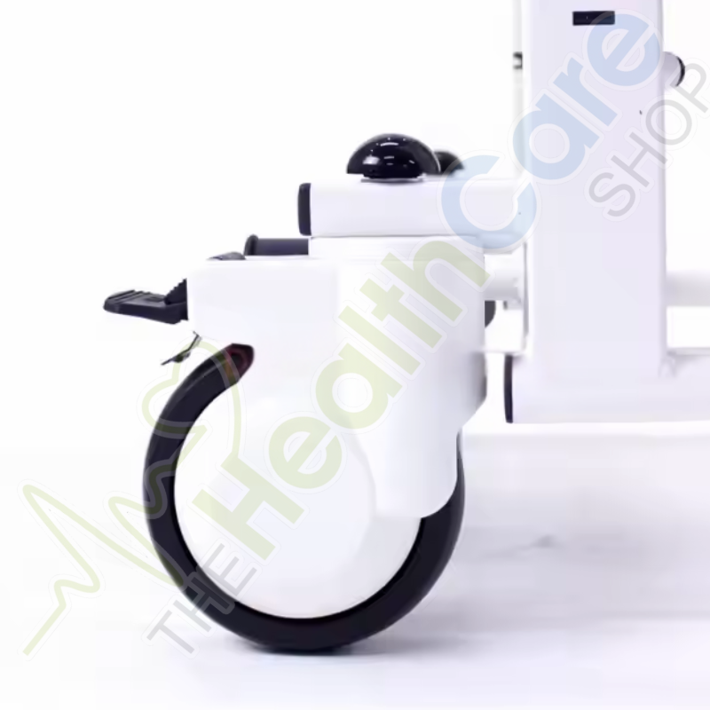 Lifecare Enterprises Fast Assemble Patient Lift & Transfer Wheelchair – Ideal for Bedridden Patients 1700LQ-51(Wide)