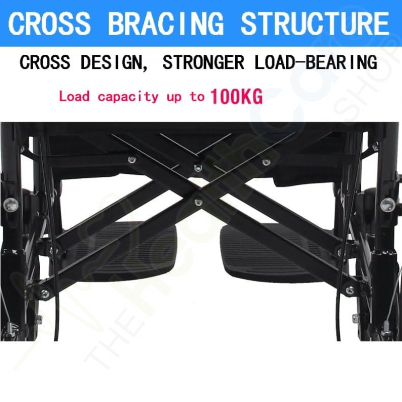 Wheelchair KY-866-L – Lightweight Aluminum Frame Manual Wheelchair