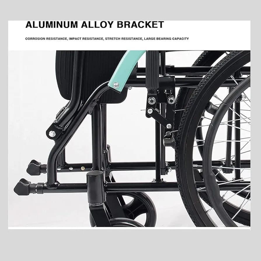 Wheelchair LC-864-ABJ – Durable Iron Frame Manual Wheelchair