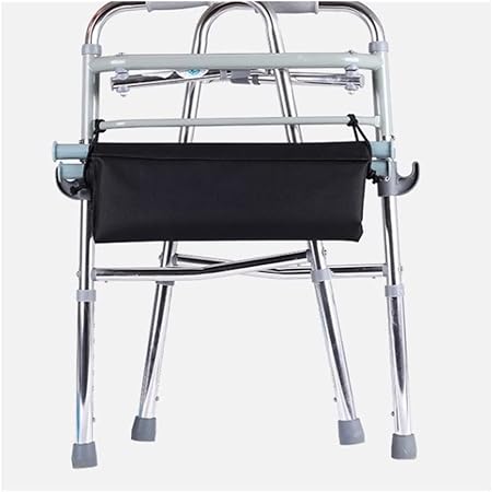 Multifunctional Walker with Seat – Height Adjustable, Lightweight Aluminium Mobility Aid for Seniors