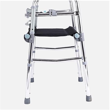 Multifunctional Walker with Seat – Height Adjustable, Lightweight Aluminium Mobility Aid for Seniors
