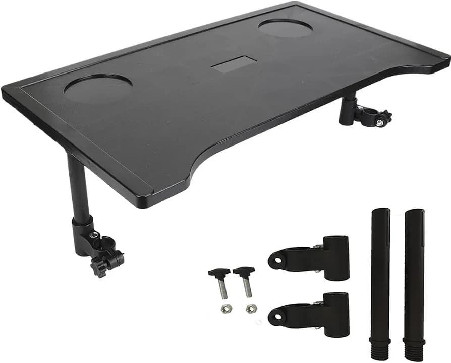 Adjustable Wheelchair Table – Portable & Height Adjustable Tray for Dining, Reading, and Laptop Use