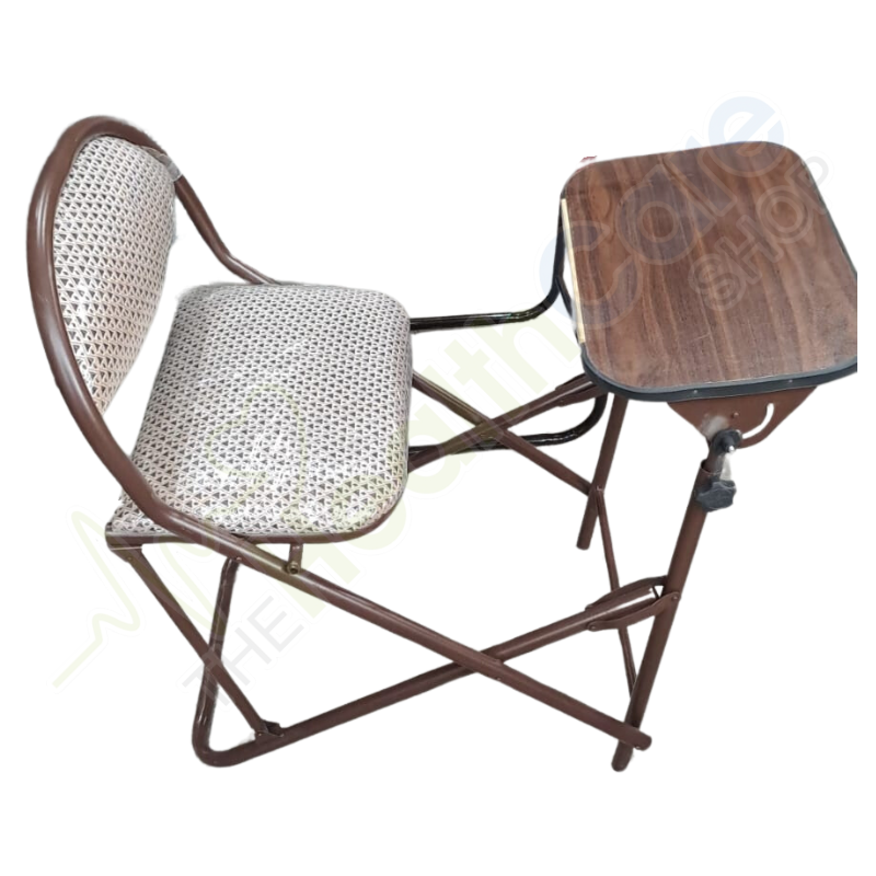 Folding Namaz Chair with Attached Table
