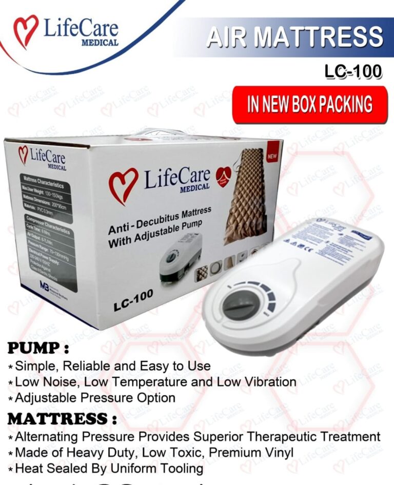 LifeCare Anti-Decubitus Air Mattress with Adjustable Pump (Alternating Pressure)