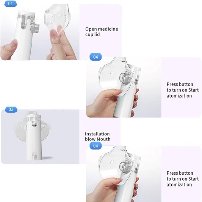 Mesh Nebulizer SY308 - Portable Mesh Nebulizer Machine Price in Pakistan