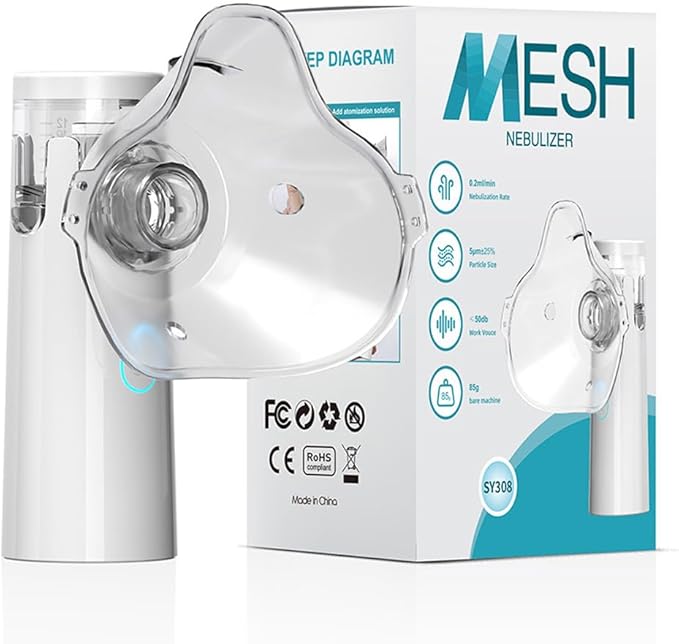 Mesh Nebulizer SY308 - Portable Mesh Nebulizer Machine Price in Pakistan