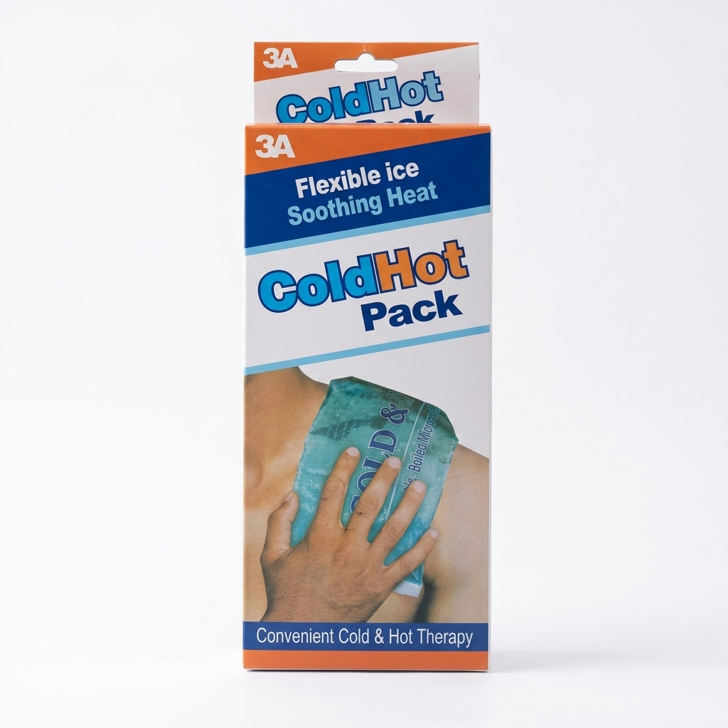 3A Reusable Cold & Hot Therapy Pack | Flexible Ice & Heat Pack for Pain Relief