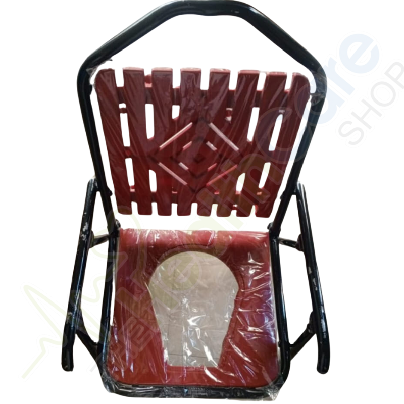 Portable Commode Chair With Steel Body ( PAK ) Made