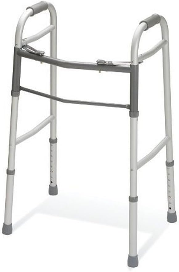 Walker 965-L Double Button – Foldable & Height Adjustable Mobility Aid