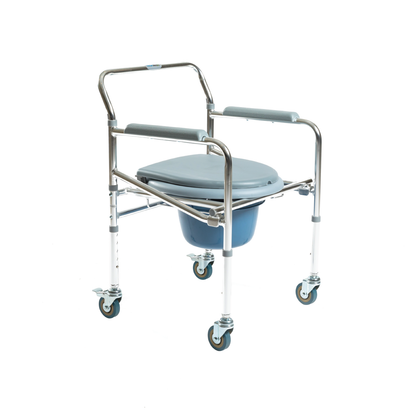 Foldable Commode Wheelchair KY-696