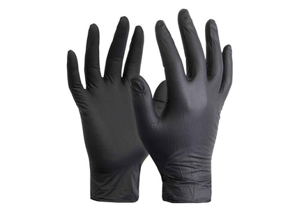 Black Nitrile Examination Gloves