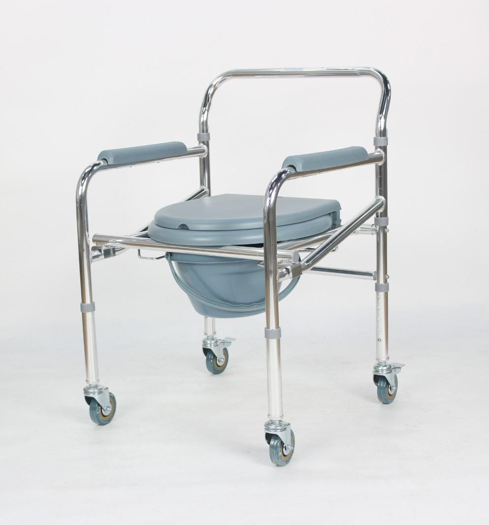 Foldable Commode Wheelchair KY-696