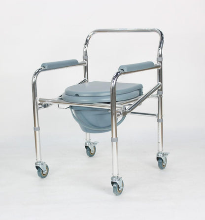 Foldable Commode Wheelchair KY-696