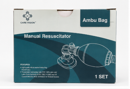 Care Vision Ambu Bag Manual Resuscitator