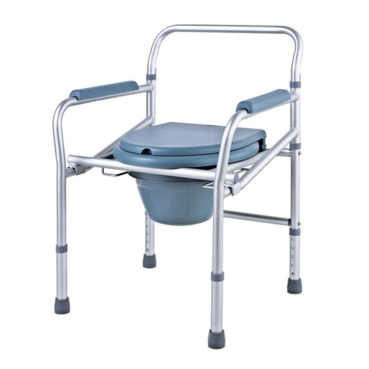 Aluminum Foldable Commode Chair