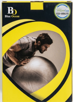 Blue Ocean Professional Grade Exercise & Stability Ball – 85cm (with Quick Pump)