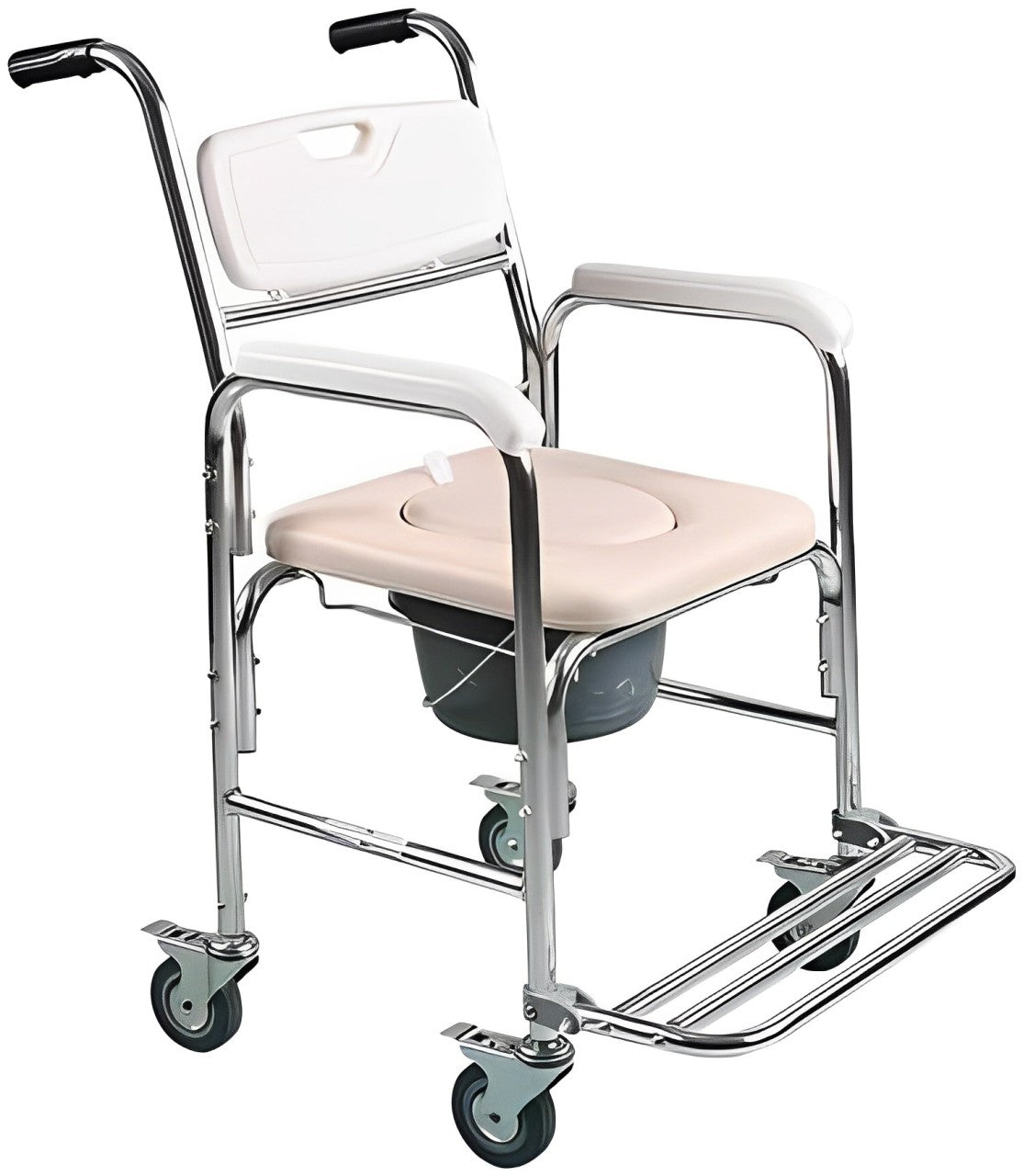 ComfortCare 614 Commode Chair – Sturdy, Comfortable & Portable Toilet Solution