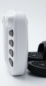 Blueidea Electronic Pulse Massager & Electrotherapy Apparatus (With Acupressure Slippers & Electrode Pads)