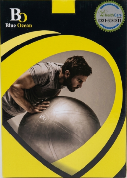 Blue Ocean Professional Grade Exercise & Stability Ball – 85cm (with Quick Pump)