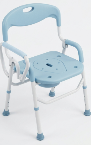 The Ultimate Caregiving Solution: Premium 3-in-1 Folding Commode and Shower Chair