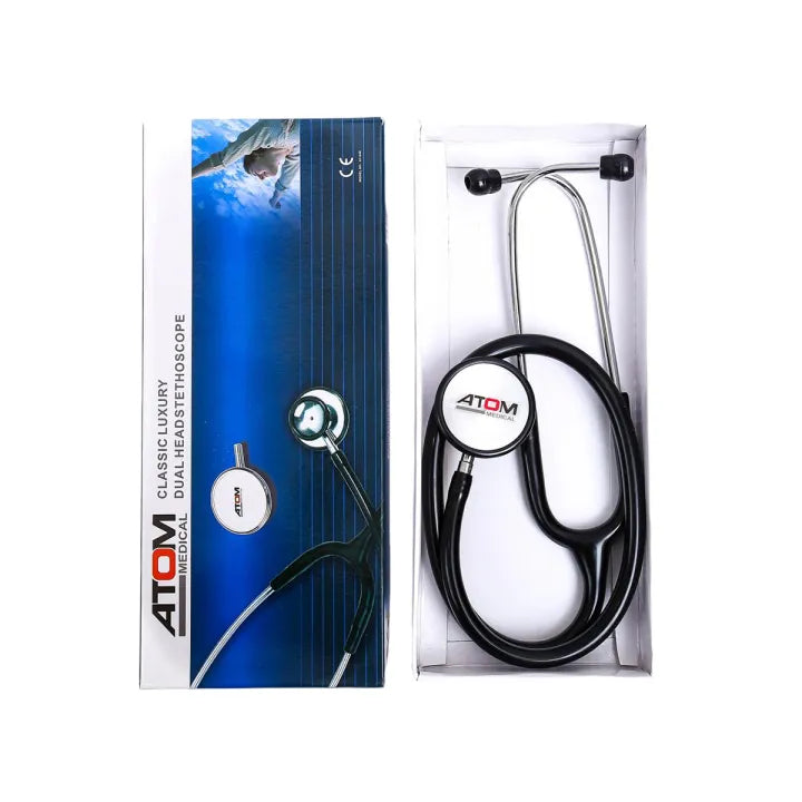 Atom Original Double Dual Head Stethoscope