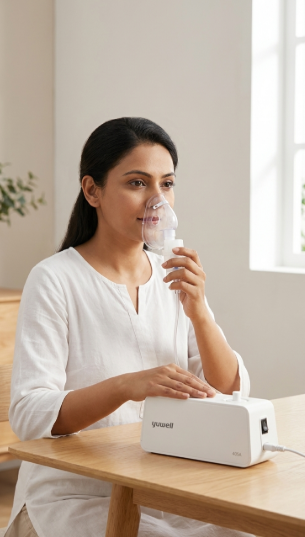Yuwell 405A Air-Compressing Nebulizer