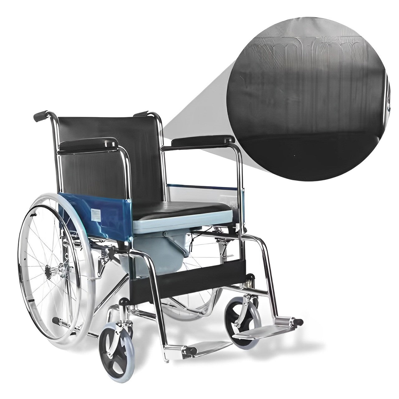 LifeCare EasyMove Commode Wheelchair KY609